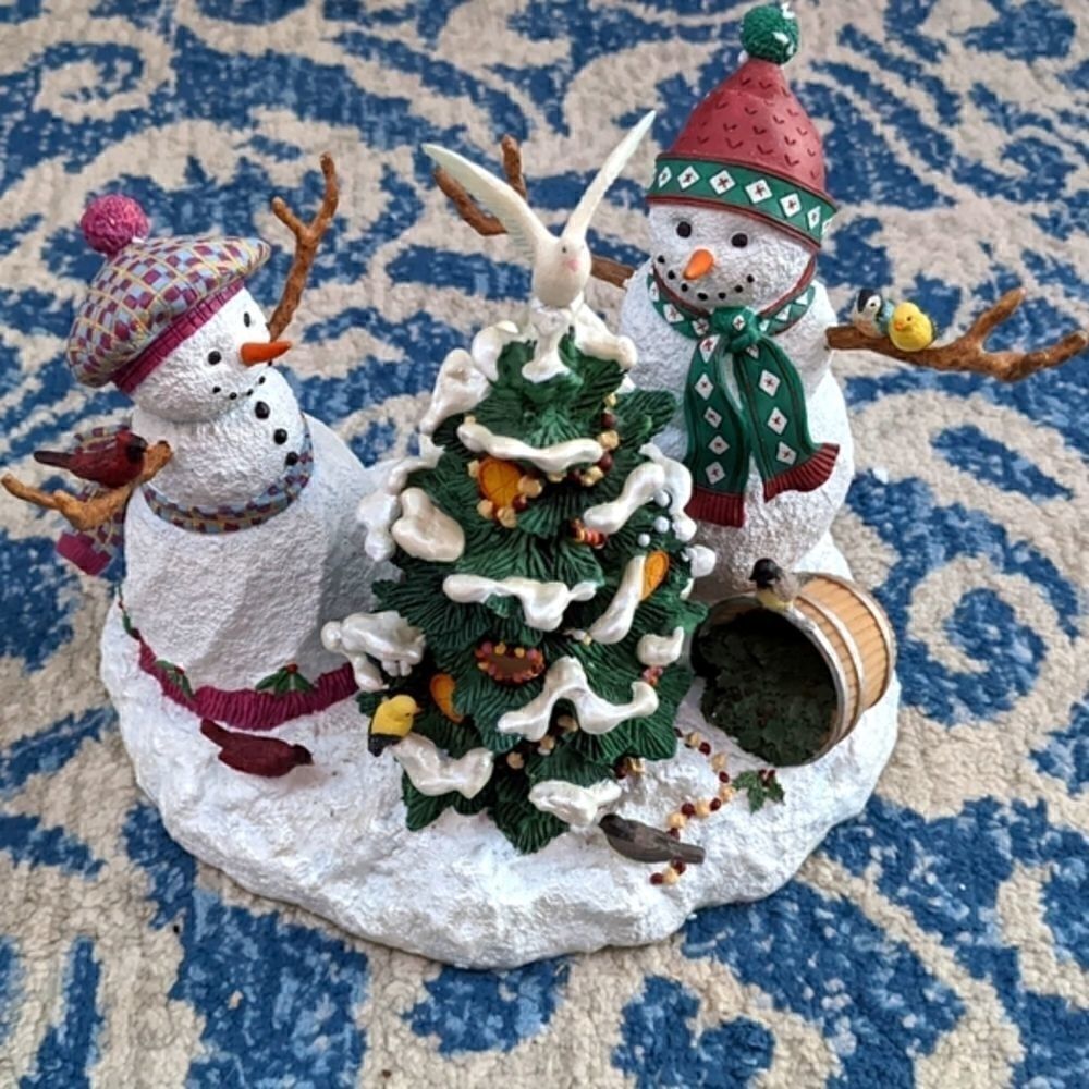 Lenox - Together At Christmas - Frosty Collection Sculptures